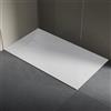 Taco Piatto doccia in resina 80x160 cm SMC effetto pietra colore bianco CUBA