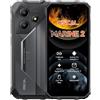 OSCAL MARINE 2 Telefono Indistruttibile 2025 Android 15 Gemini AI 2.0, 11000mAh Rugged Smartphone, 12GB+64B/2TB Celluare Antiurto, 6.56''HD+ 90Hz, AI 16MP+8MP, IP68/IP69K/3 Slot/NFC/Face ID/OTG/GPS