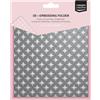 Vaessen Creative Embossing 3D Stelle grafiche 15 x 15 cm-Cartelle per Goffratura e Accessori-per Fai da Te, DIY, Biglietti, Artigianato, Scrapbooking e Journaling