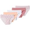 Schiesser Mädchen 5 Pack Slips Unterhosen-95/5 Organic Bio Baumwolle-Größe bis 140 Intimo, Ordinati 9_181800, 92 Bambine e Ragazze