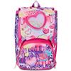 Seven SJ GANG STYLE JAM GANG Zaino Scuola Estensibile, Rosa, Sphere Full Girl, Zaino Doppio Scomparto Estensibile Tramite Zip Laterali, Tasca Porta Borraccia, Scuole Elementari e Medie, Bambina Ragazza