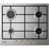 De Longhi Piano cottura De Longhi YLG60F 4 fuochi a gas 59.5 cm in acciaio inox
