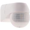 Zenitech - Sensore di movimento orientabile e compatto per interni/esterni IP44 - Bianco
