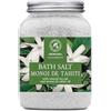 AROMATIKA trust the power of nature Sale da Bagno Monoi de Tahiti 1300g - Sali Marini da Bagno con Burro di Cocco Naturale & Estratto di Fiori di Gardenia - Bagno Rilassante - Buon Sonno - Sali da Bagno Aromaterapici