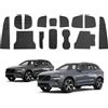 YEE PIN Tappetini Antiscivolo Per Volvo XC60 (2018-2023) – Set Per Console Centrale, Portabicchieri E Vani, In Gomma PVC, Colore Bianco - 2