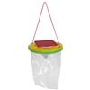 Windhager One Way, trappola per mosche e vespe usa e getta per vespe e vespe, trappola per insetti, senza sostanza attrattiva, 19 x 19 x 25 cm, 03225, trasparente