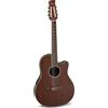 Applause Chitarra Classica Nylon Elettro-Acustica - Tradizionale AB24C Mid Cutaway Nylon - Corpo Roundback Lyrachord mid-depth - Preamp AP3TP - Tavola in Mogano - Natural Satin - AB24CM-4S