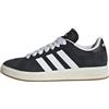 Adidas Uomo Grand Court Base 00s Shoes, Core Black/Cloud White/Gum, 38 EU