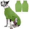 IECOii - Maglione per alano, 5XL, per cani di razza gigante in inverno, a collo alto, abbigliamento invernale lavorato a maglia, lavabile in lavatrice, maglione elastico per San Bernardo, mastino