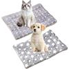 Zyren 2 Pezzi Letto per Cavie, 32×25 cm Tappetino in Peluche per Animali, Biancheria da Letto in Peluche per Piccoli Animali, Coperta per Conigli, Letti per Piccoli animali per Gattini, Conigli, Cincillà