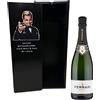 Zeus Party Elegante cassetta da Champagne Magnum 1,5 Litri in legno laccato nero, Personalizzabile sia con testo che con foto, Ottima ed Esclusiva idea regalo (Ferrari)