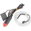Headerbs Lampada Decorativa a LED Automatica, Illuminazione Interna con Striscia di Luce Decorativa per Auto Parti di Modifica della Lampada Fredda EL a LED Automatico (Blu)