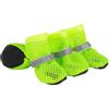 Generic Scarpe per cani in rete traspirante, stivali estivi traspiranti per cani, suola antiscivolo, protezione per cani di taglia piccola e media, Rkz443 (verde, 14 x 13 x 1 cm)