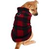 Fmzrbnih Cappotto Invernale Per Cani - Abbigliamento Invernale Senza Maniche Per Cani Per La Stagione Fredda, Cappotto Per Cani Impermeabile Portatile | Giacca Per Cani Dal Design Scozzese In Pile Polare, Capp