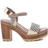 REFRESH Sandali 171800 Marrone - Altezza Tacco 8 cm