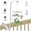XongSyue Supporto per Giostrina Culla Neonato, Multifunzione & Regolabile 80 cm Supporto Giostrina Lettino, Supporto Baby Monitor Universale, Supporto per Baby Fotocamera