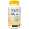 LongLife® L-Glycine | L-glicina 500mg | Aminoacido non essenziale | Benessere notturno| Sostegno al collagene | 100 capsule vegetali | Vegano e senza glutine