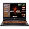 acer Nitro V16 Notebook, pc portatile Gaming Ryzen 7 8845HS, Ram 32Gb DDR5 Ssd 2 Tb NVMe, Display 16 WUXGA IPS 165 Hz, NVIDIA GeForce RTX 4060 8 GB, tastiera retroilluminata, Windows 11 Pro