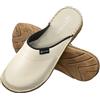 ESTRO Ciabatte Donna Estive Pelle - Sandali Donna Estive Pantofole Donna Estive in Pelle con Suola Gomma Antiscivolo s3 (39, Beige)