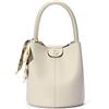 BOSTANTEN Borsa a mano da donna, piccola borsa a tracolla in pelle vegana, per donna, tracolla regolabile, 0-beige, s