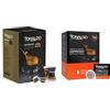 Caffè Toraldo Scatola Capsule Compatible Bialetti Gourmet Napoletano Caffè Espresso - Pezzi, 100 Unità NON COMPATIBILE CON LE MACCHINE DI ULTIMA GENERAZIONE & Miscela Cremosa 150 Cialde, 1080 g