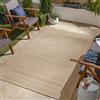 Livabliss Sierra Globale Rectangle Tappeto | Vaniglia, Beige | 160x213cm | Patio e Spazio Esterno | Tessuto a Macchina Polipropilene