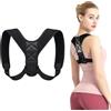 YAFLUG Correttore Posturale Spalle Schiena, Tutore Clavicola Regolabile e Traspirante per Uomini e Donne, Fascia Posturale per Correggere la Postura e Alleviare Dolori a Collo, Spalle e Schiena
