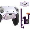 eXtremeRate RISE4 Plus MAX RMB Tasti Aggiuntivi per ps5 Controller BDM-030/040/050,Palette Posteriori Metallo Clicky Trigger Stop Back Button per ps5 Joystick-Senza Controller-Bianco Nero