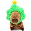 Joy Toy - Hug-a-Capybara 24151 - Peluche Capybara Christmas Tree, 32 cm