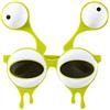 W WIDMANN MILANO Party Fashion - 14402 - Brille Alien, mit doppelten Augen, Kostümzubehör, Außerirdischer, Accessoire, Karneval, Mottoparty