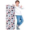 Lansls Sacchi a Fagiolo/Fodera per pouf cilindrica, Contenitori a Colonna Per Giocattoli Di Peluche, Oggetti e Sedili Per Bambini, Ragazzi e Ragazze, Telo Da Vela, Divano Per Bambini (Non Imbottito) (D)