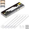 CLAR - Luce LED Sottopensile con Sensore di Movimento, Senza Fili e Ricaricabile, Luce Magnetica per Cucina e Armadio, 30 cm (Pack 5)