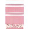 Vico Casa® Telo mare 90x170cm in cotone, Rosa/Telo spiaggia, piscina, asciugamano mare, modello Palau