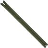 AERZETIX - Set di 8 Cerniere lampo a spirale N°5 40cm separabili con cursore - in metallo nylon poliestere - colore verde militare - per cucito artigianato creazioni tessili