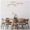 Lucide VIDAL lampada a sospensione, LED 3 luci, 46403/99/02, VIDAL [Lampade per Interni > Lampade a Sospensione]