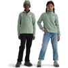 The North Face Giacca per Bambini Glacier 1/4 Zip Pullover Giacca, Slate Moss, 12 Anni