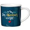 Ritzenhoff & Breker Tazza da caffè da campeggio - L'avventura aspetta, 360 ml
