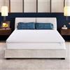 EGOHOME EGO Home Topper 90 x 190 cm, in memory foam, altezza 8 cm, certificato H2 Öko-TEX, coprimaterasso di alta qualità, traspirante, rete 3D, topper 90 x 190 cm, per letto a molle