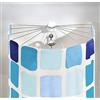 Kleine Wolke 3325100000 Telaio a ombrello con 12 bracci per tenda doccia, 94 x 71 cm, Bianco