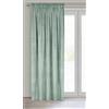 Eurofirany Tenda Di Velluto Super Morbido con Arricciatenda - 1 Pannello, Oscurante per Finestre, Drappeggio per Camera da Letto, Cucina, Soggiorno, 140x270 cm, Menta Chiaro