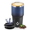 HoneyHolly Termos Caffè 600 ML, Tazza termica Riutilizzabili Prova di Perdite, Bicchiere Termico, Acciaio Inox 304, Travel Mug per Caffè Caldo e Freddo, Latte e Tè