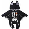 Meaunzyl Halloween Neonato Ragazza Unisex Costume Pipistrello Completini Di Halloween Pagliaccetto Set Baby Jumpsuit Per Bambini Vestito Da Carnevale Bambino Tuta Bimbo