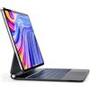 Earto Tastiera iPad Air 13 (M2 2024/M3 2025), Tastiera iPad Pro 12,9 (6/5/4/3 Gen), Magic Style Keyboard iPad Pro 12,9, Magnetico Galleggiante Design con Touchpad, 7 Colori di Retroilluminazione, Nero