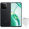 HONOR 200 Smart 5G Smartphone 4GB+256GB, Batteria 5200mAh, 6,8 pollici, 50MP AI fotocamera, Qualcomm Snapdragon 4 Gen 2, Doppia SIM, Android 14 (nero)