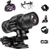 Pudet Luo Dashcam Moto 1080P Grandangolo IP63, Action Cam per Moto & Bici