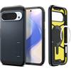 Spigen Cover Tough Armor (AI) MagFit Compatibile con Google Pixel 10 Pro XL, Supporto MagSafe e Pixelsnap- Metal Slate