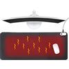 Yangers 80x33cm Mouse Pad riscaldato Spegnimento automatico Pad da scrivania caldo 3 Livelli di riscaldamento Tappetino da tavolo Coperta elettrica Per PC Tastiera Portatile Ufficio e Casa