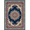 Pierre Tappeti Tappeto economico persiano orientale stile classico, tappeti salotto camera 4480 blu cm.140x200