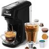 HIBREW H1B - Macchina da caffè programmabile 6 in 1, Hot / Cold Espresso Coffee Maker regolabile con temperatura e volume della tazza