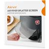 AIEVE Paraspruzzi in acciaio inox a maglia fine compatibile con COSORI XXL 4,7 L e fornello rapido Ninja Speedi ON400EU 5,7 L friggitrice ad aria calda, piastra a spruzzo per la protezione della